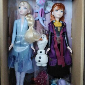 Disney Frozen Elsa Anna Olaf Fashion Doll Play Set